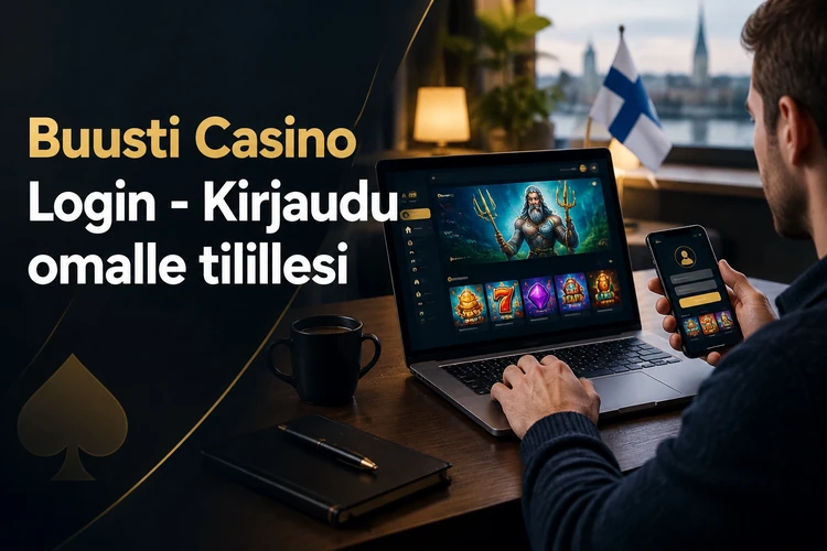 Buusti Casino Login - Kirjaudu omalle tilillesi