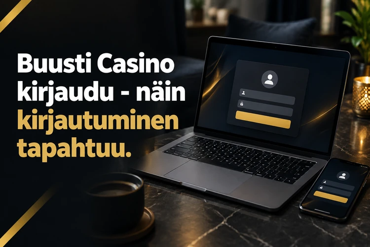 Buusti Casino kirjaudu - näin kirjautuminen tapahtuu