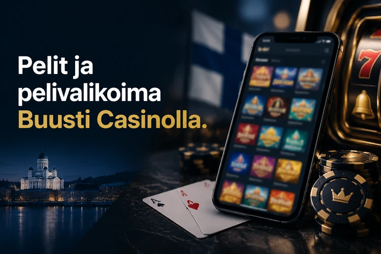 Buusti Casino arvostelu - kasinon kokonaisuus